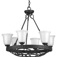  Enclave Mid Sized Chandelier Chandelier - Gilded Iron