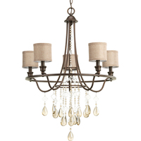  Flourish Mid Sized Chandelier Chandelier - Cognac