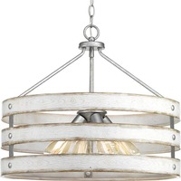  Gulliver Entrance / Foyer Pendant Light - Galvanized Finish