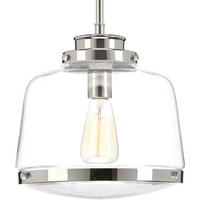  Judson Down Light Pendant Light - Polished Nickel