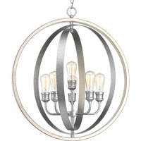  Conestee Entrance / Foyer Pendant Light - Galvanized Finish