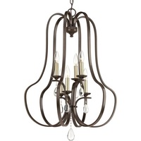  Anjoux Entrance / Foyer Pendant Light - Antique Bronze