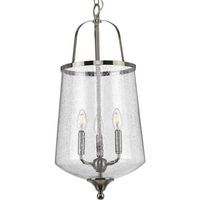  Passage Entrance / Foyer Pendant Light - Brushed Nickel