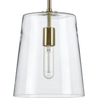  Clarion Mini-Pendant Pendant Light - Satin Brass