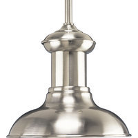  Brookside Down Light Pendant Light - Brushed Nickel