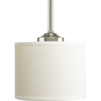  Inspire Drum Pendant Pendant Light - Brushed Nickel