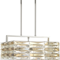  The Pointe Linear Pendant Pendant Light - Polished Chrome
