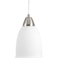  Simple Mini-Pendant Pendant Light - Brushed Nickel