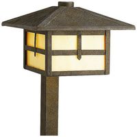  Mission Path Lighting Landscape Light - Weathered Bronze