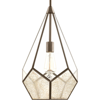  Cinq Down Light Pendant Light - Antique Bronze