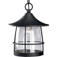  Prairie Hanging Hanging Lantern - Gilded Iron