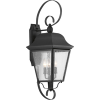 Kiawah Entrance Outdoor Wall Light - Black
