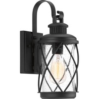  Hollingsworth Entrance Outdoor Wall Light - Black