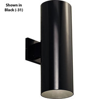  Cylinder Entrance Outdoor Wall Light - White