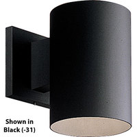  Cylinder Entrance Outdoor Wall Light - White
