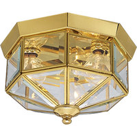 Flush Mount Ceiling Light 9-3/4" Width Flush Mount Ceiling Light 9-3/4" Width