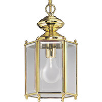  BrassGuard Hanging Hanging Lantern - Polished Brass