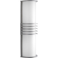  Parker Entrance Outdoor Wall Light - Satin Aluminum