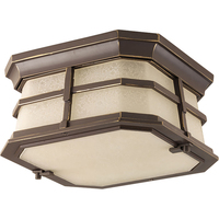  Derby Flush Mount Ceiling Light - Antique Bronze