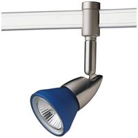  Illuma-Flex Track Head Track Lighting - Brushed Nickel / Blue