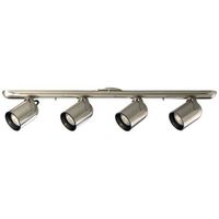  Directionals Complete Track Kit Track Lighting - Brushed Nickel