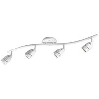  Directionals Complete Track Kit Track Lighting - White