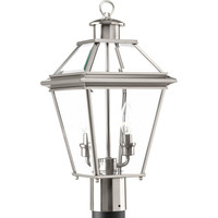  Burlington Post Light Post Lights - Brushed Nickel