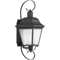  Andover Entrance Outdoor Wall Light - Black