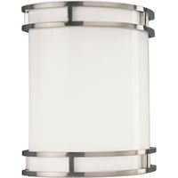  1 Bulb Wall Sconce - Brushed Nickel