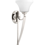  Noma 1 Bulb Wall Sconce - Polished Nickel