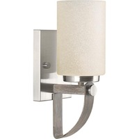  Aspen Creek 1 Bulb Wall Sconce - Brushed Nickel