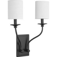  Bonita 2 Bulb Bathroom Lighting - Matte Black