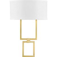  LED Shaded Sconce 1 Bulb Wall Sconce - Brushed Bronze