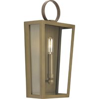  Point Dume Shearwater 1 Bulb Wall Sconce - Aged Brass