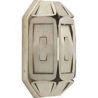  Point Dume Yerba 1 Bulb Wall Sconce - Silver Ridge