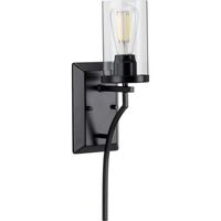  Lassiter 1 Bulb Wall Sconce - Matte Black