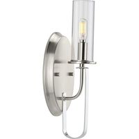  Riley 1 Bulb Wall Sconce - Brushed Nickel