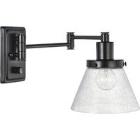  Hinton 1 Bulb Wall Sconce - Black