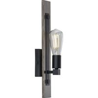  Hemsworth 1 Bulb Wall Sconce - Black