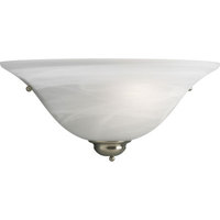  1 Bulb Wall Sconce - Brushed Nickel