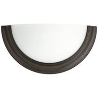  Eclipse 1 Bulb Wall Sconce - Antique Bronze