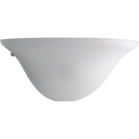  Sconce 1 Bulb Wall Sconce - White