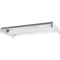  Modular Fluorescent Flush Mount Ceiling Light - White