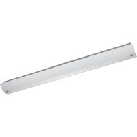  Ribbed Linear Bath 2 Bulb Bathroom Lighting - Brushed Nickel