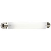  Linear Fluorescent Multi Bulb Wall Sconce - Brushed Nickel