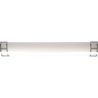  Modular Fluorescent Flush Mount Ceiling Light - Brushed Nickel