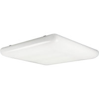  Modular Fluorescent Flush Mount Ceiling Light - White