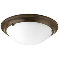  Eclipse Flush Mount Ceiling Light - Antique Bronze