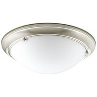  Eclipse Flush Mount Ceiling Light - Brushed Nickel