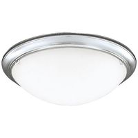  Eclipse Flush Mount Ceiling Light - Brushed Steel